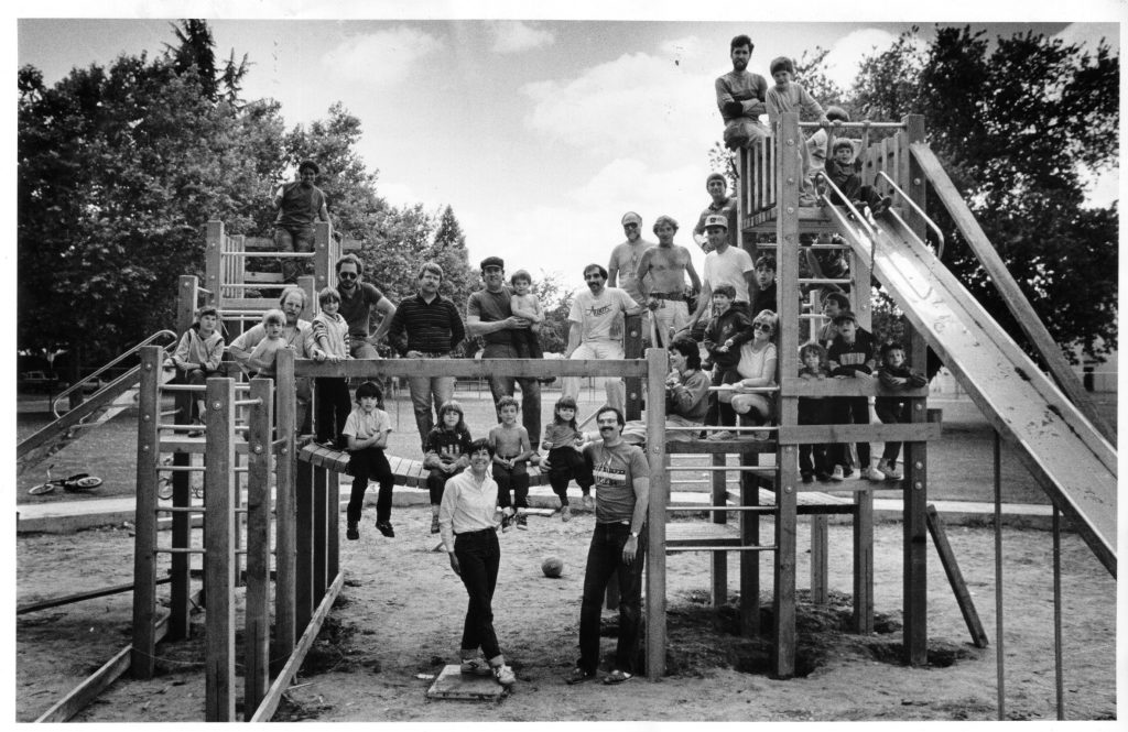 group on playground